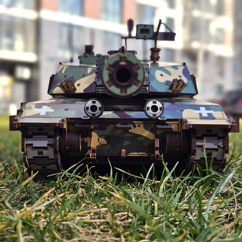 CHALLENGER 2 Tank 3D Wooden Puzzle Constructor 58 cm / 1052 pieces - Image 5