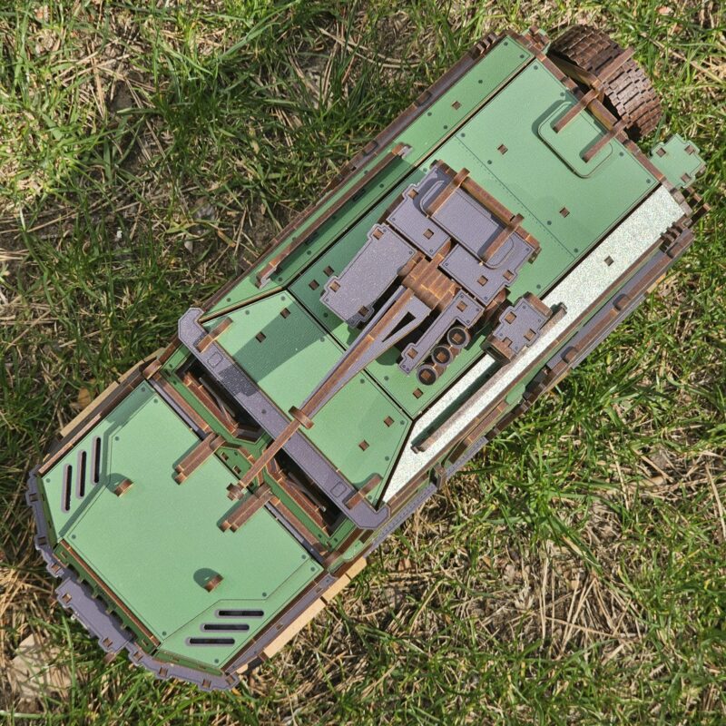 CAWV VARTA 2 Armored Combat Vehicle 3D Wooden Puzzle Constructor 35 cm / 472 ... - Image 5