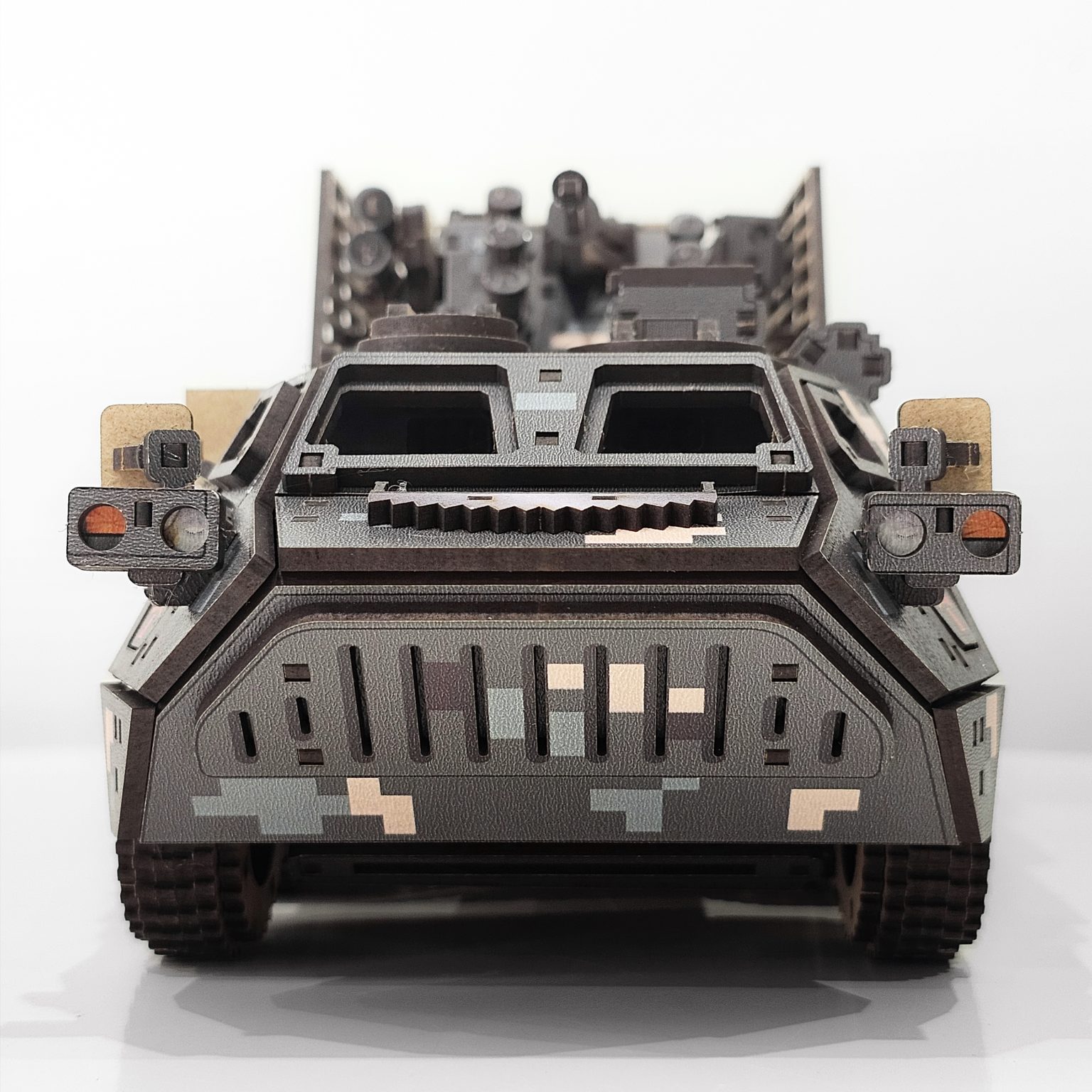 BTR-4 BUCEPHALES 3D Wooden Puzzle Constructor 35 cm / 539 pieces - Image 6