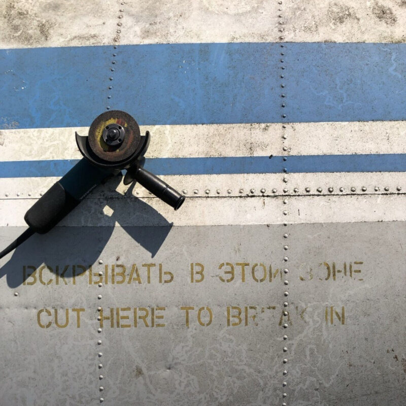 Fuselage Aircraft Original Skin Tag Keychain Let L-410UVP UR-67017 MSN: 810618 - Image 12