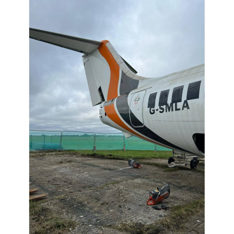 Fuselage Aircraft Original Skin Tag Keychain Tag British Aerospace BAe 146 - Image 6