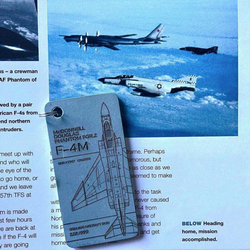 Fuselage Aircraft Original Skin Tag MC DOUGLAS PHANTOM FGR.2 F-4M Fighter-bomber - Image 2