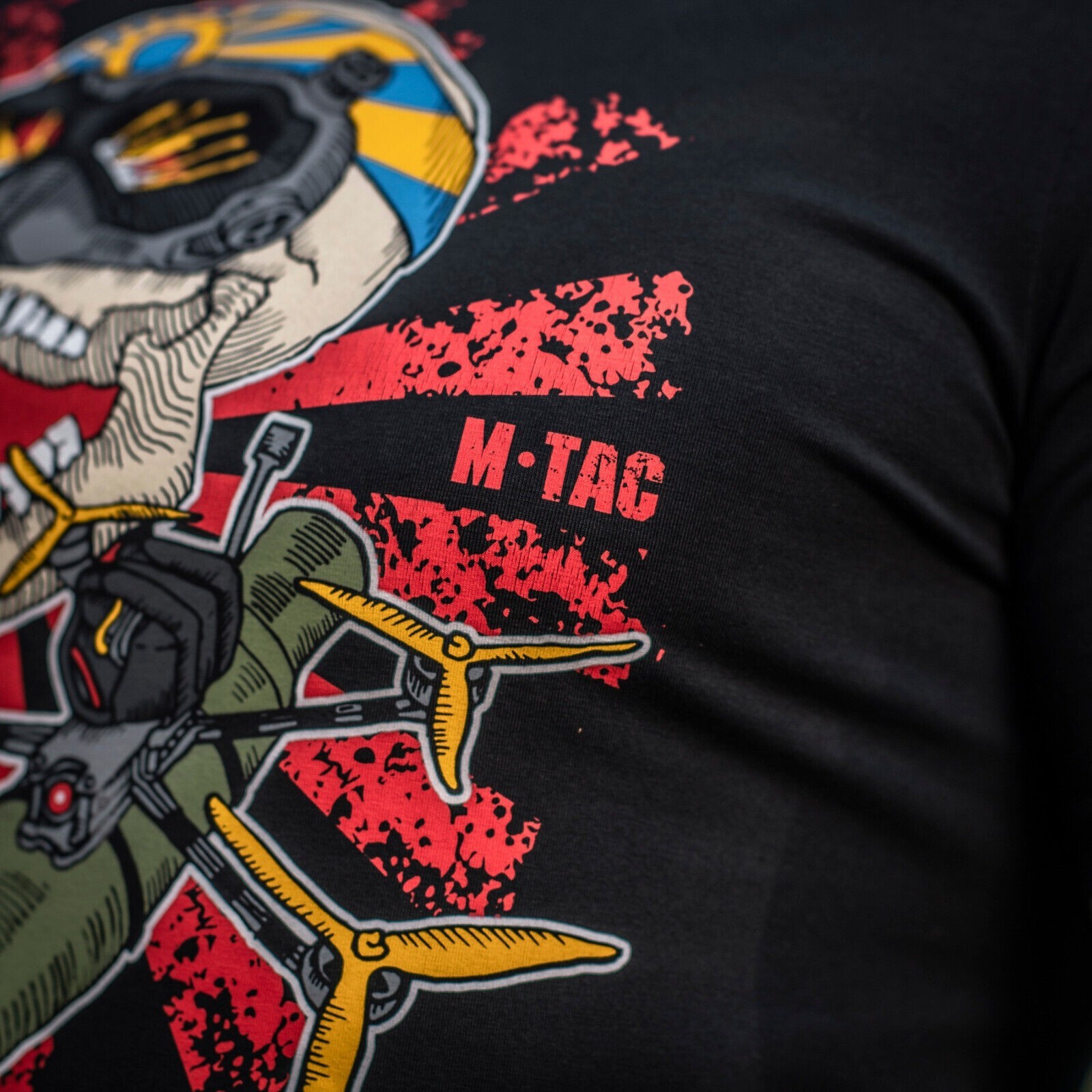 Man's T-shirt M-Tac Drone Pilot. Japan Hinomaru Kamikaze Spirit. Ukraine ZSU. - Image 12