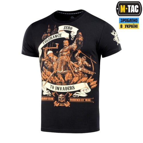 Man's T-shirt M-Tac. Patriotic Ukrainian Zero Tolerance