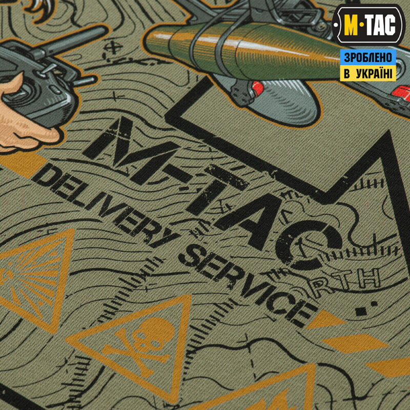 Man's T-shirt M-Tac Pin-Up girls. Delivery Service Ukraine ZSU. - Image 5