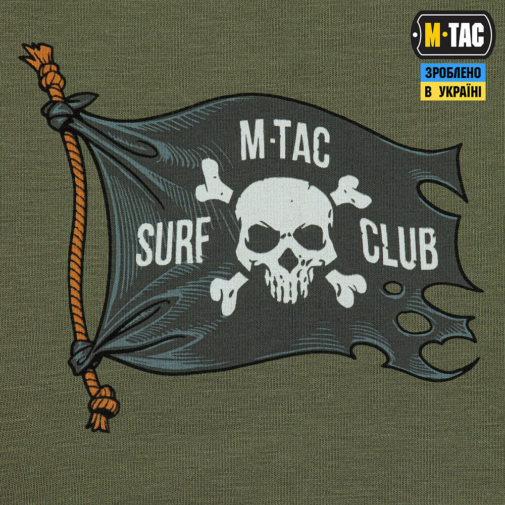 Man's T-shirt M-Tac Surf Club Wave of Victory. Ukraine ZSU. - Image 12