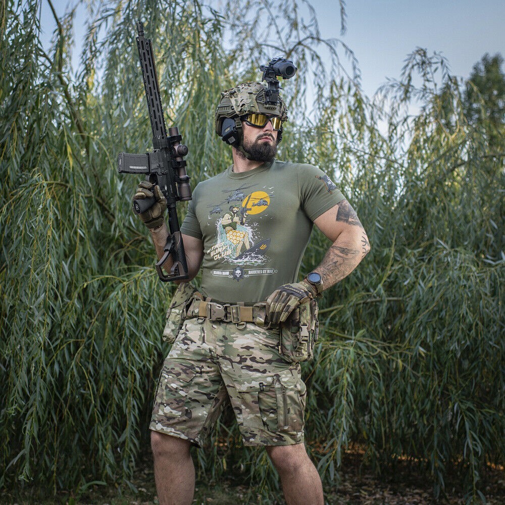 Man's T-shirt M-Tac Surf Club Wave of Victory. Ukraine ZSU. - Image 7