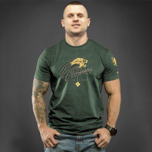 Man's T-shirt SvaStone Perun Company. Brave Pride