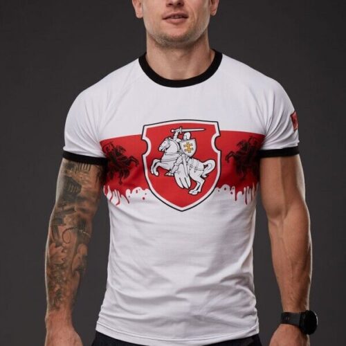 Man's T-shirt SvaStone Perun Company. Pursuit. Ukrainian