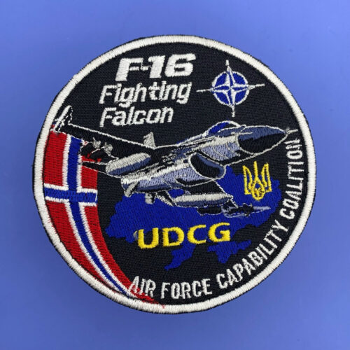 Patch Ukraine Aviation UDCG F-16 Norway