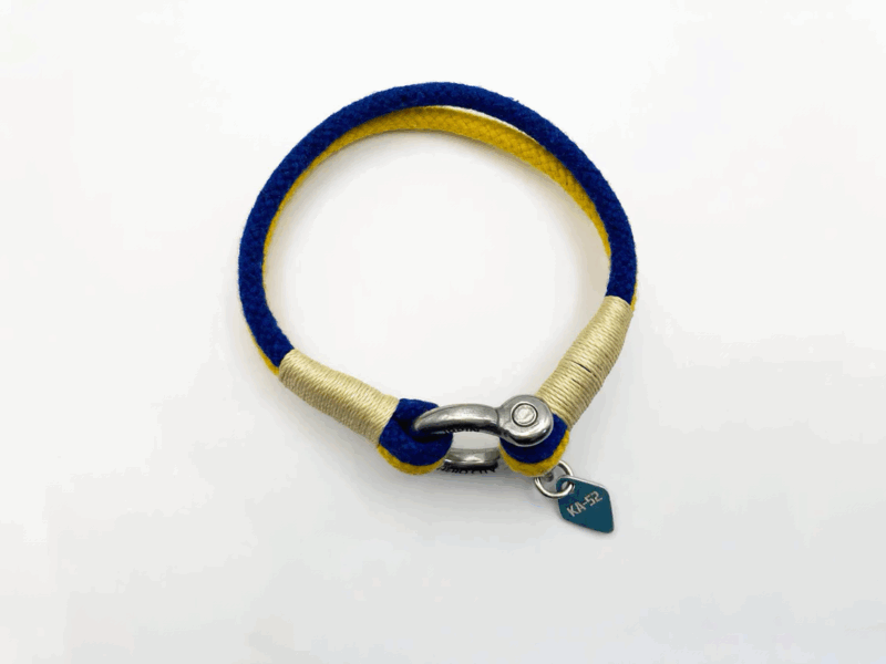 Ukrainian Support Bracelet Piece Inspired by Ukrainian Ka52 Attack Helicopter - Image 3
