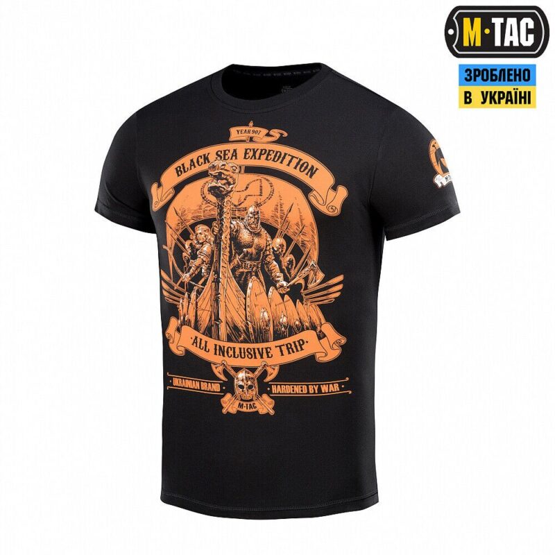 Man's T-shirt M-Tac Surf Club Wave of Victory. Ukraine ZSU. - Image 5