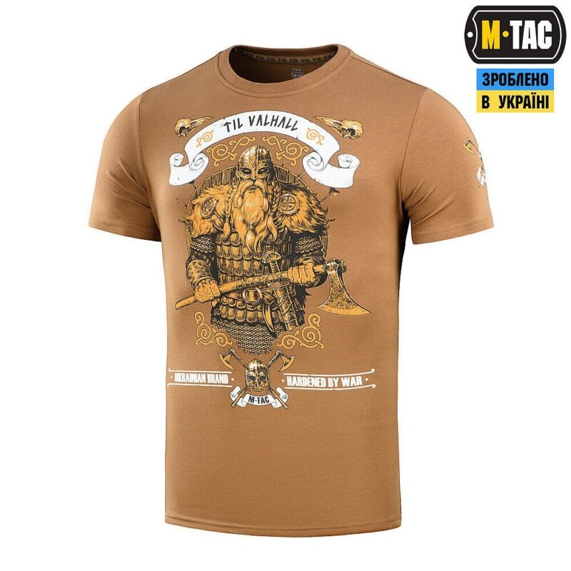 Man's T-shirt M-Tac Viking Ukraine ZSU. Patriotic - Image 6