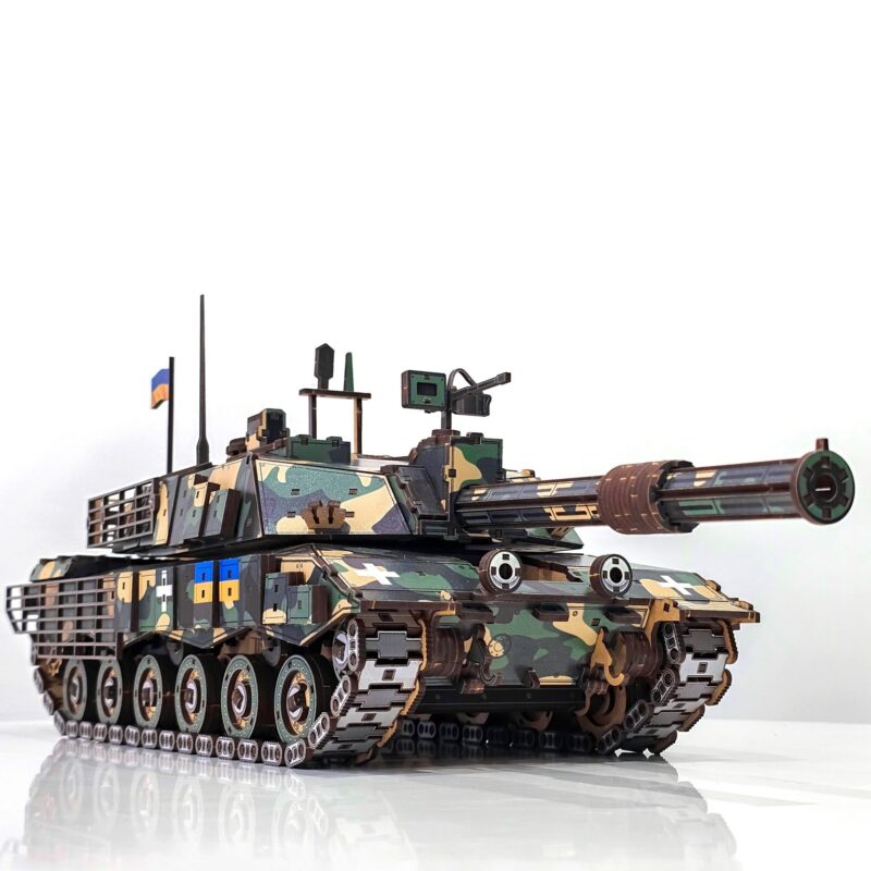 CHALLENGER 2 Tank 3D Wooden Puzzle Constructor 58 cm / 1052 pieces - Image 2