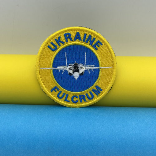 Міг-29 Mig-29 Ukraine Fulcrum Aviation Patch Aircraft Patch Ukrainian Air Force.