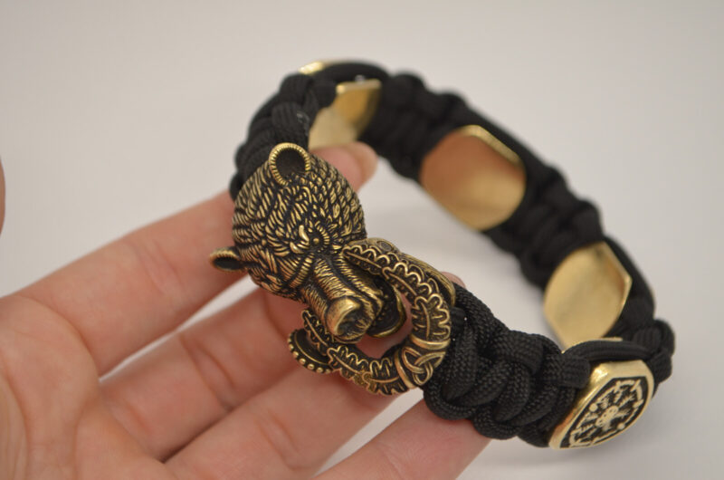 Bracelet Survival Paracord Jewelry Brutal "Bear Rune"