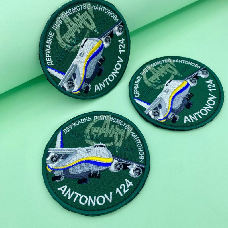 Patch Antonov Ruslan AN-124 Aviation Aircraft Ukrainian. - Image 4