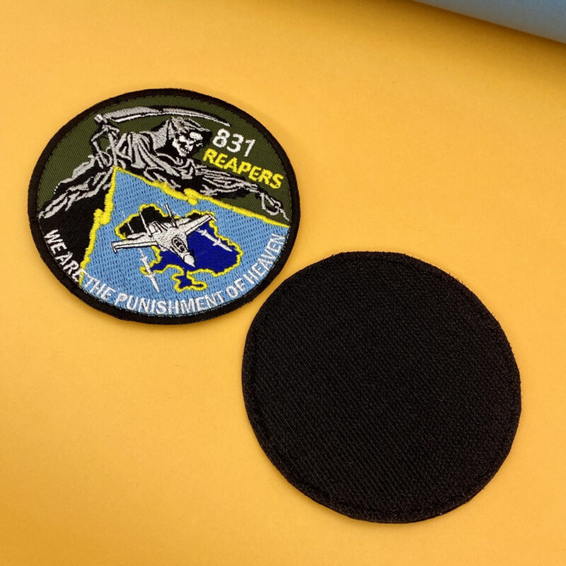 SU-27 Reapers 831 Aviation Patch Aircraft Patch Ukrainian Air Force. - Image 4