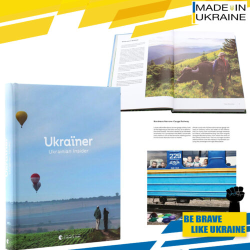 Book "Ukraїner. Ukrainian Insider" English language. A gift for friend