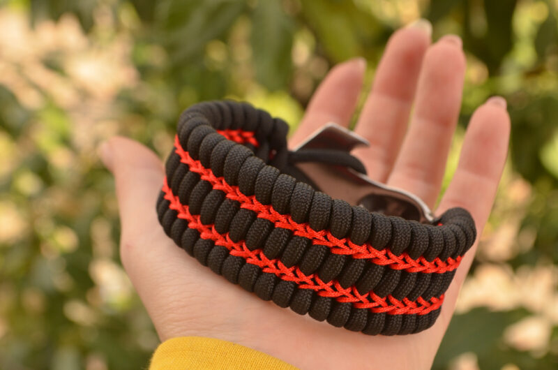 Bracelet Survival Paracord Jewelry Ethnic "Celtic Lion". UNITED24 Brave Ukraine - Image 2