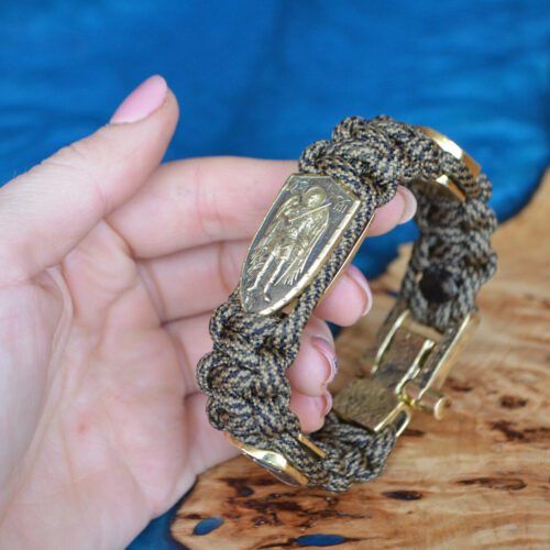 Bracelet Survival Paracord Jewelry Mallet "Archangel". UNITED24 Brave Ukraine