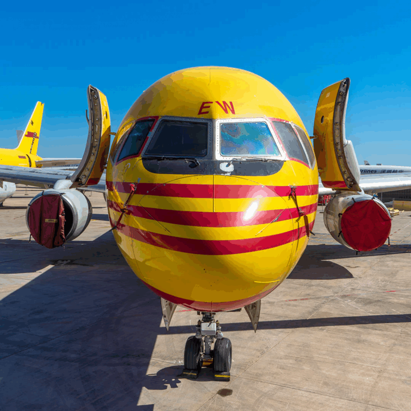 Fuselage Aircraft Original Skin Tag Keychain Aviationtag Boeing 757 D-ALEW DHL - Image 6