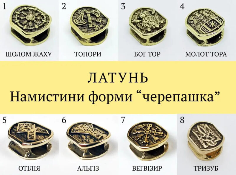 Bracelet Survival Paracord Jewelry Brutal "Lion and runes".  Сustom-sized - Image 7