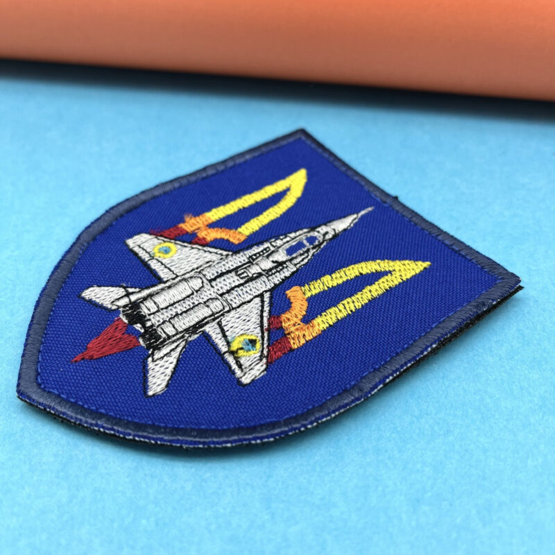 Mig-29 Trident Aviation Patch Aircraft Patch Ukrainian Air Force.