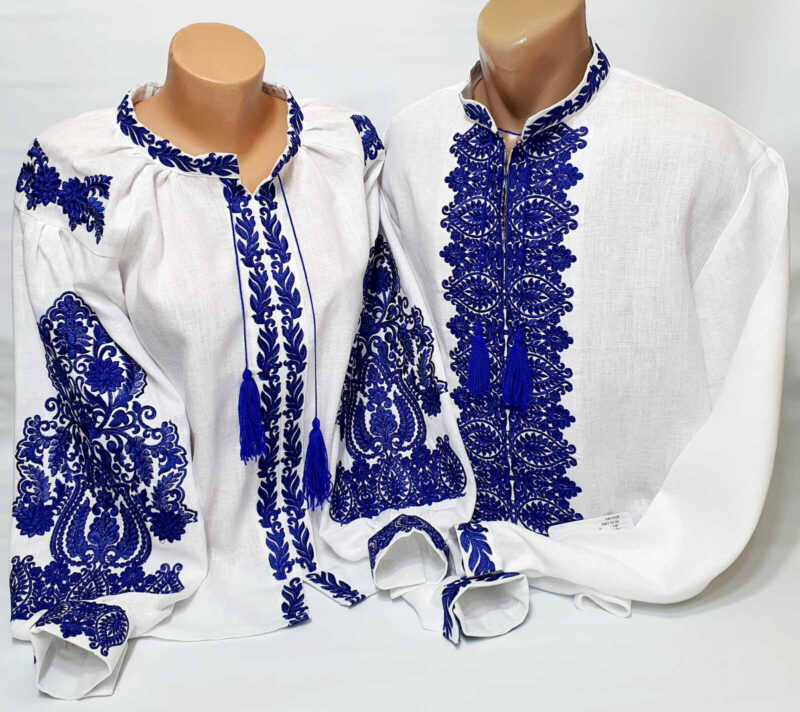 Women's Linen blouse Individual Tailoring Shirt Vyshyvanka Embroidery Traditiona - Image 2