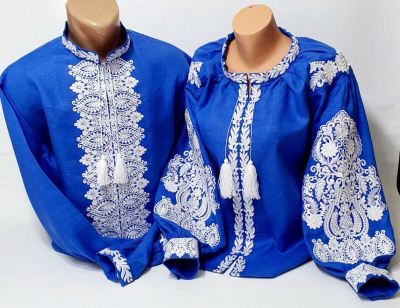 Women's Linen blouse Individual Tailoring Shirt Vyshyvanka Embroidery Traditiona - Image 4