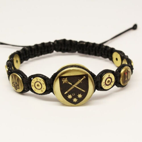 Bullet Casings Brutal Bracelet. Ammo jewelry Ukraine Symbol Trident Gift For Men