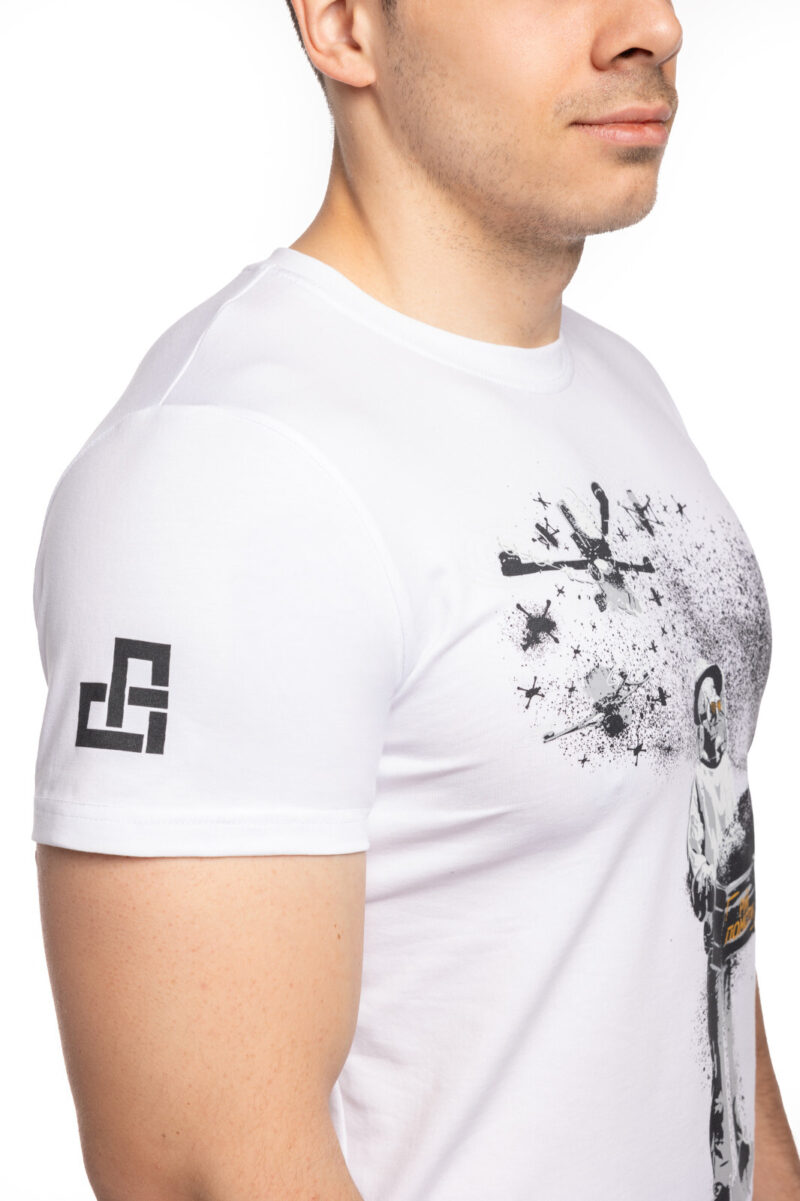 Man's T-shirt SWARM OF REVENGE  War in Ukraine Patriotic - Image 3