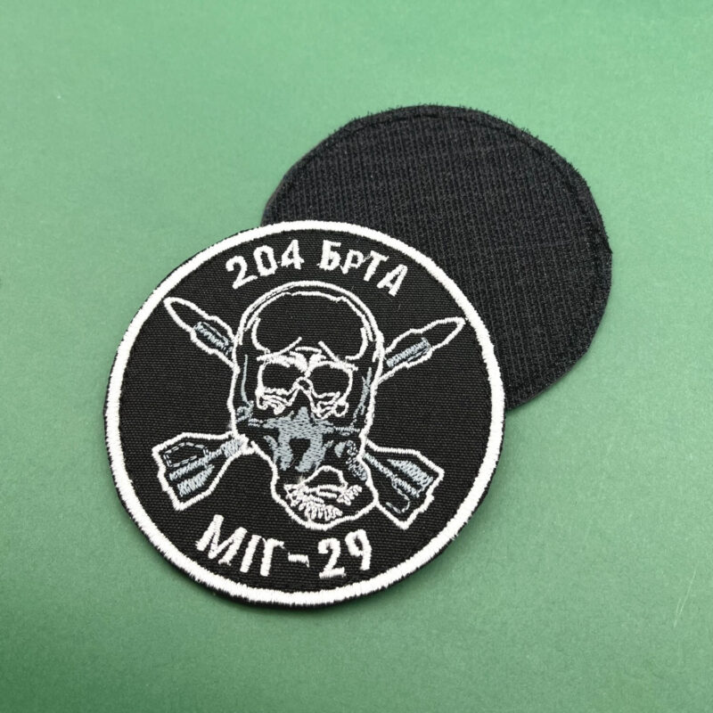 Міг-29 Mig-29 Ukraine Aviation Patch Mig-29 Sevastopol 204 with skull - Image 2