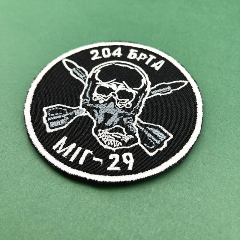 Міг-29 Mig-29 Ukraine Aviation Patch Mig-29 Sevastopol 204 with skull - Image 3