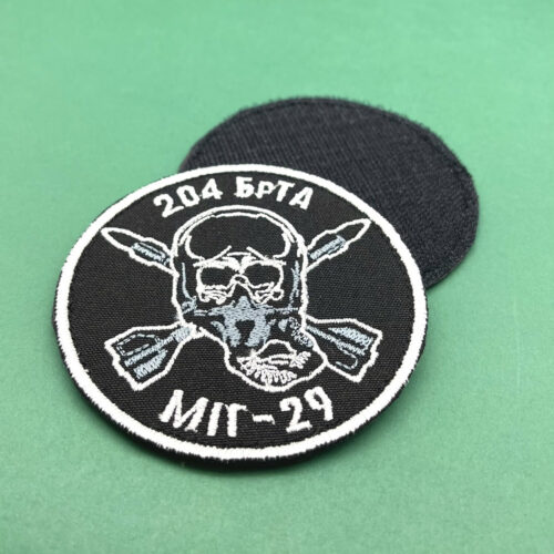 Міг-29 Mig-29 Ukraine Aviation Patch Mig-29 Sevastopol 204 with skull