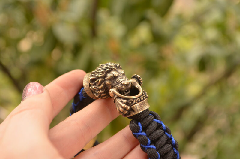 Bracelet Survival Paracord Jewelry "Archangel Lion". UNITED24 Brave Ukraine - Image 5