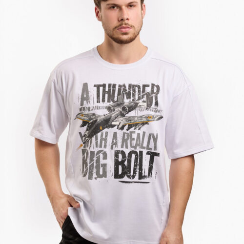 Man's T-shirt A-10 THUNDERBOLT War in Ukraine Patriotic