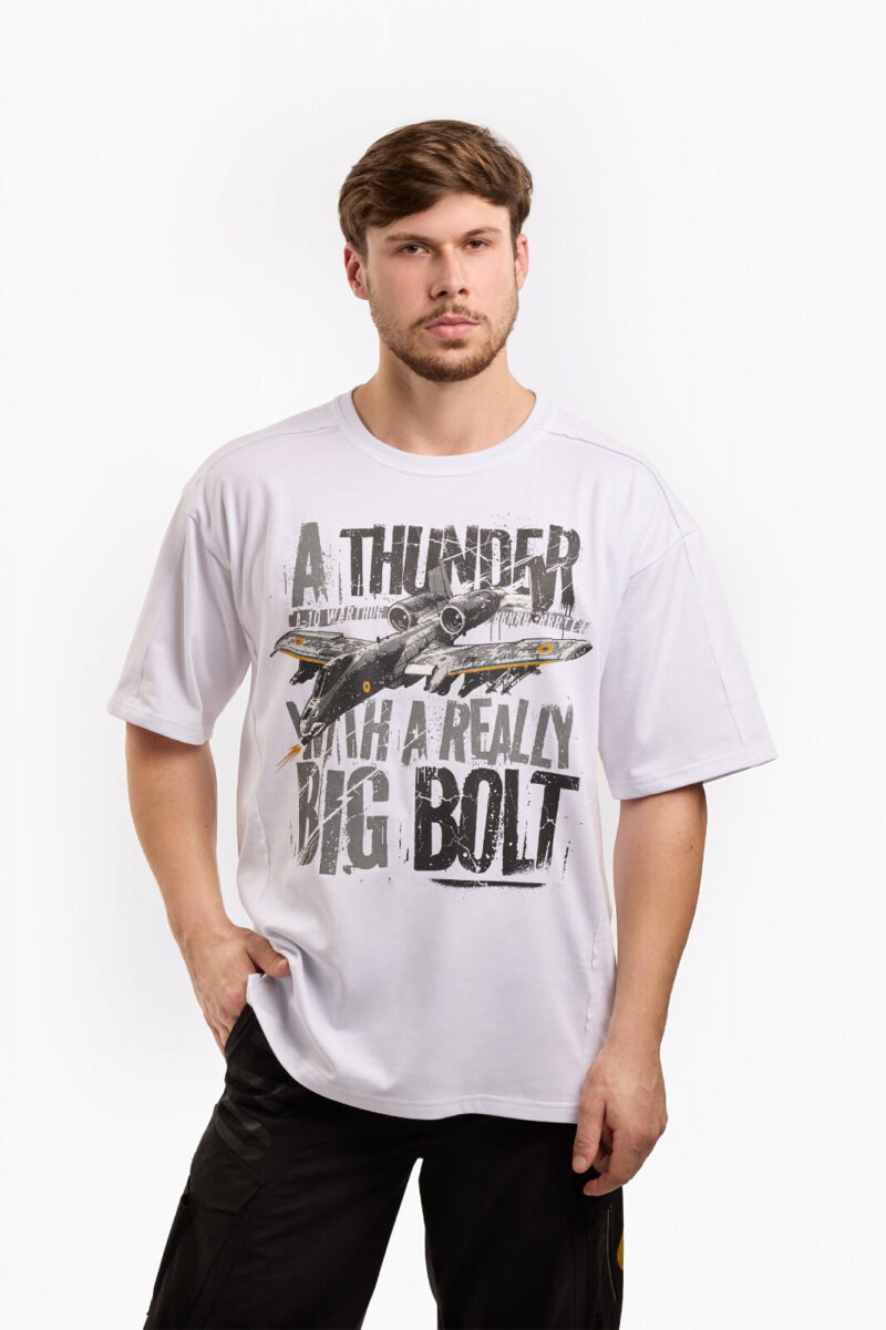 Man's T-shirt A-10 THUNDERBOLT War in Ukraine Patriotic