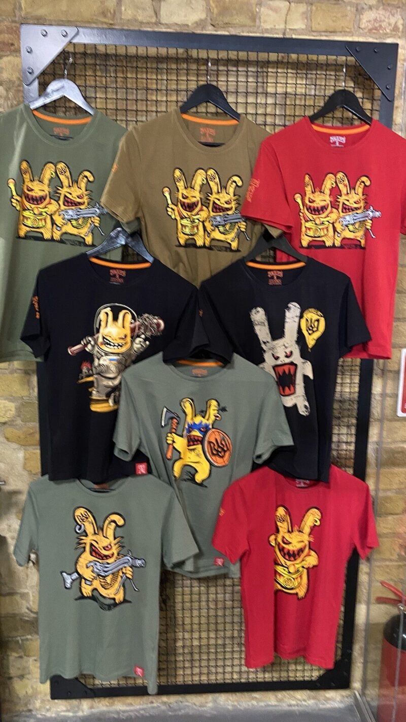 Man's T-shirt WEREWOLF Patriotic Peklo HELL - Image 2