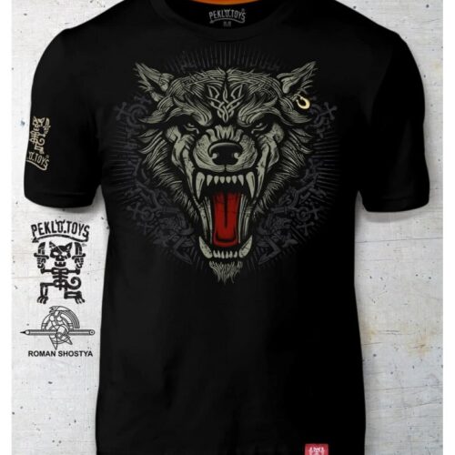 Man's T-shirt WEREWOLF Patriotic Peklo HELL