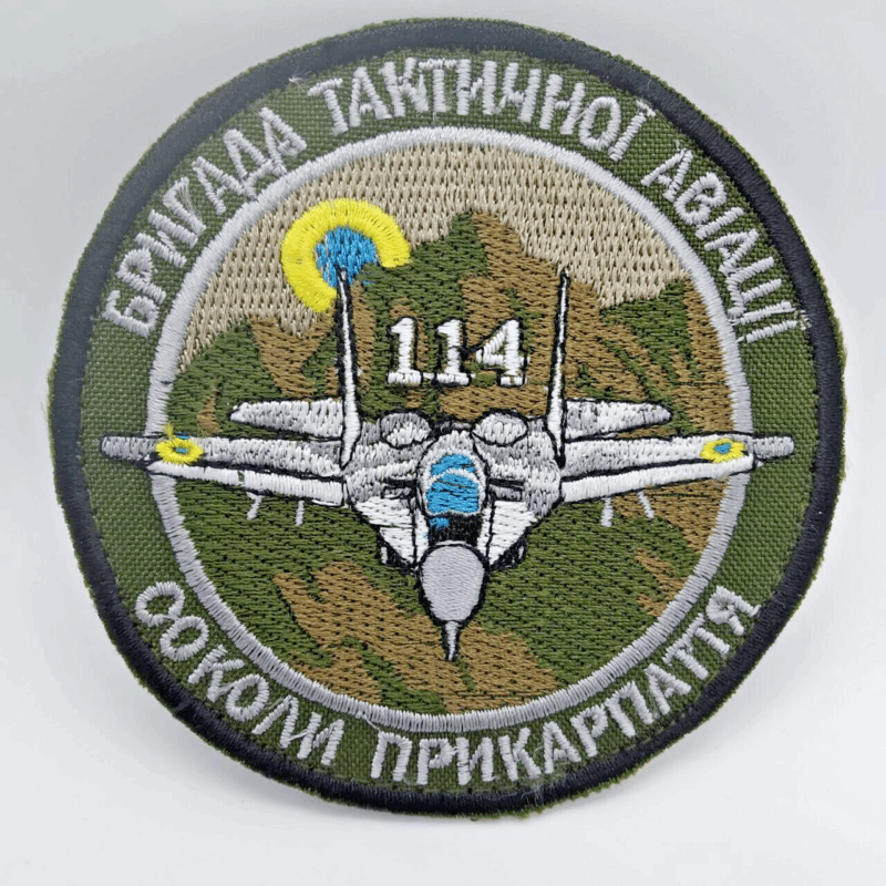 MiG-29. Ghost of Kyiv. Aviation Patch. Aircraft Patch. Ukrainian Air Force. War. - Image 3