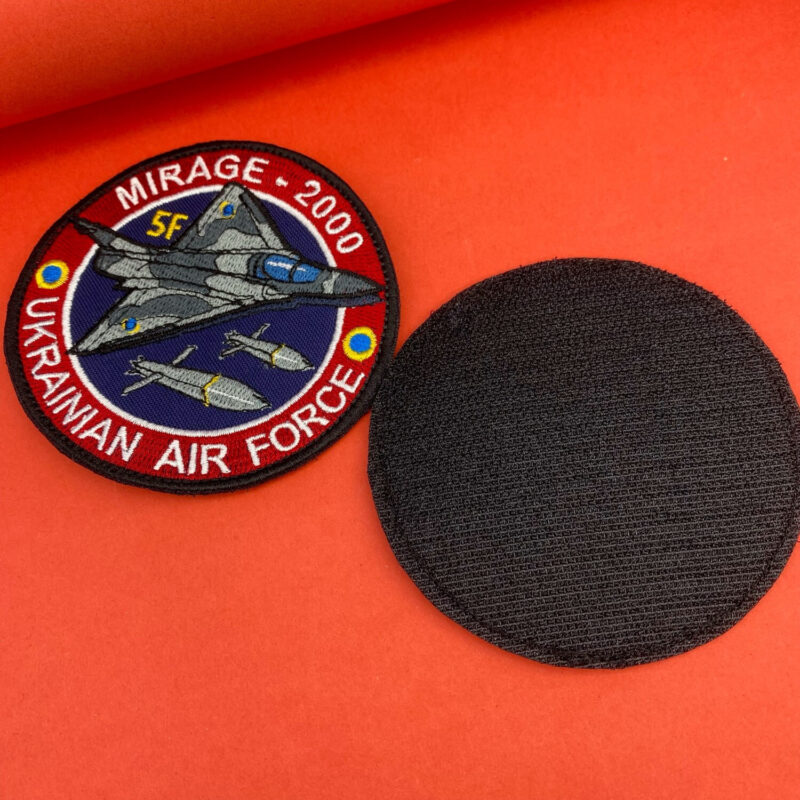 Patch Mirage 2000 F5 Ukrainian Air Force Aviation Aircraft Ukrainian. - Image 2
