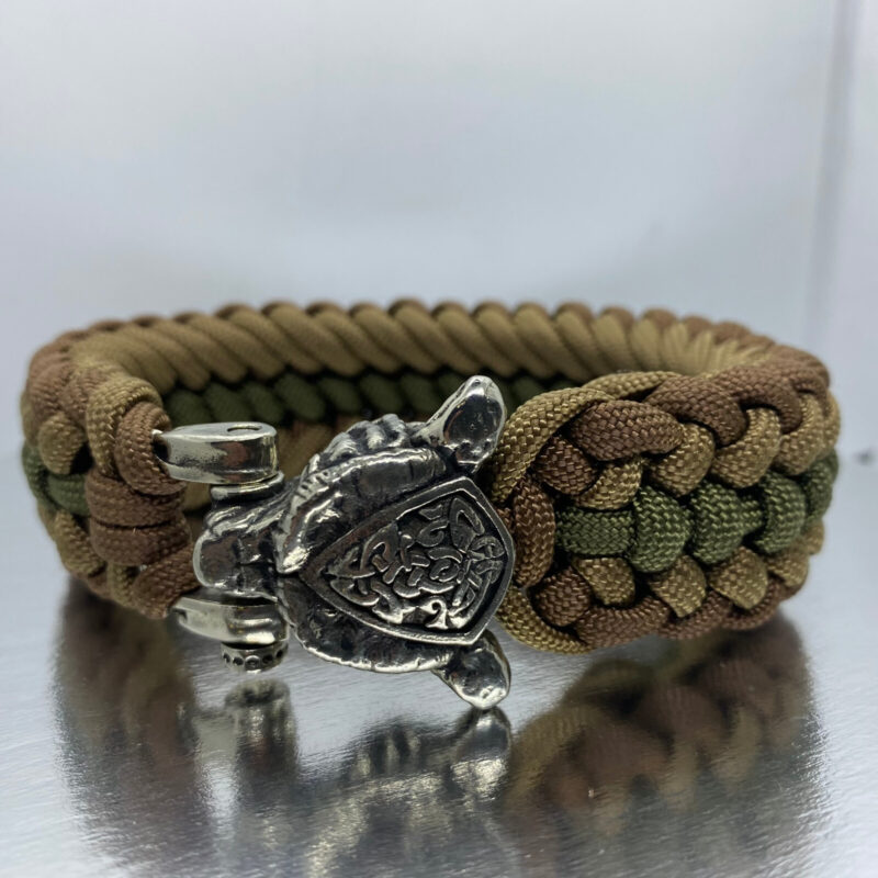 Bracelet Survival Paracord Jewelry Slavic "BEAR". UNITED24 Brave Ukraine - Image 2