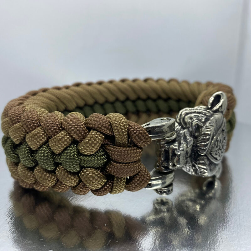 Bracelet Survival Paracord Jewelry Slavic "BEAR". UNITED24 Brave Ukraine - Image 3