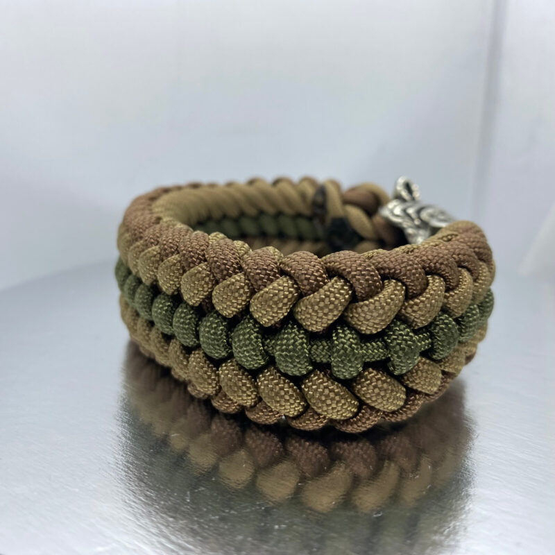 Bracelet Survival Paracord Jewelry Slavic "BEAR". UNITED24 Brave Ukraine - Image 5