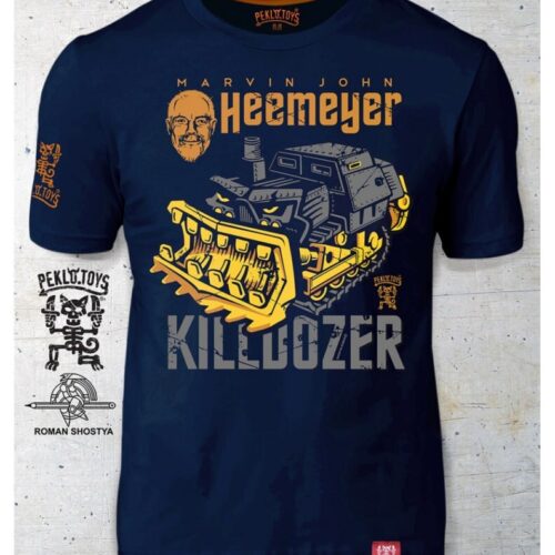 Man's T-shirt KILLDOZER Army of One Marvin John Heemeyer Peklo HELL