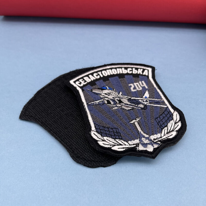 Mig-29 Shield Sevastopol 204 Aviation Patch Aircraft Patch Ukrainian Air Force. - Image 3