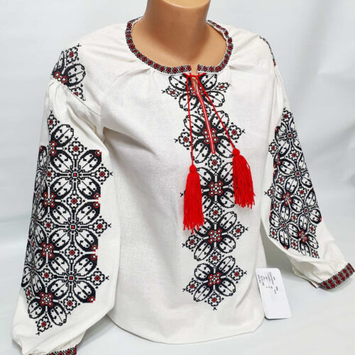 Women's Linen blouse Individual Tailoring Shirt Vyshyvanka Embroidery Traditiona