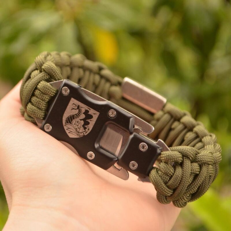 Bracelet Survival Paracord Jewelry "Naval forces ZSU Marines".Ukraine - Image 11