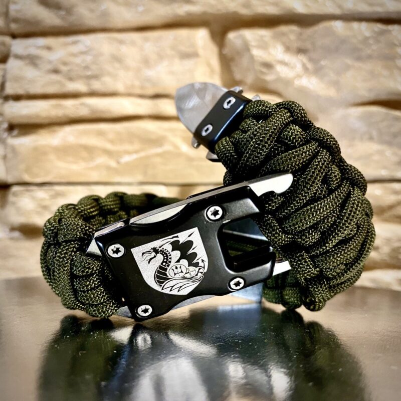 Bracelet Survival Paracord Jewelry "Naval forces ZSU Marines".Ukraine - Image 5